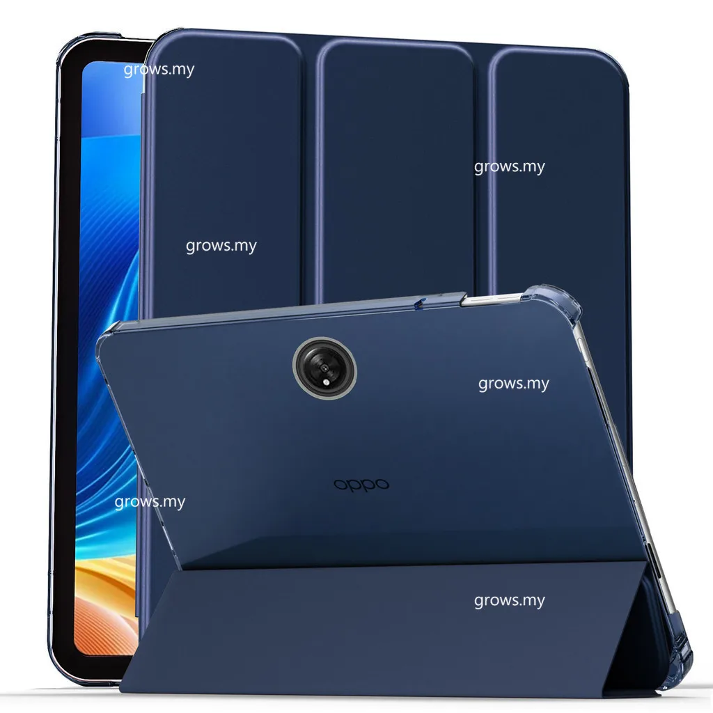 

Matte Case For OPPO Pad Neo 11.4" 2024 OPD2302 OPD2303 Pad Air2 11.4/1+ Oneplus Pad Go 11.35 Folding Smart Stand PC Hard Cover