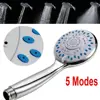 Handheld 5 Mode Shower Head Multi-Function High Pressure Sprayer Bathroom Accessories Water Saving Shower Head Shower Bath Head 3