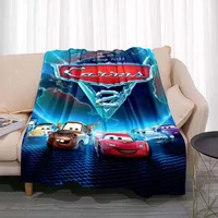 Disney Lightning McQueen Cartoon CARS95 Car Children's Wab Blanket Is Suitable for Boys, Girls, Lovely Gifts 1