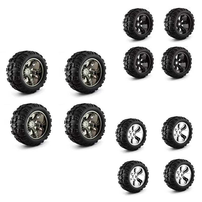 

4Pcs 150MM 1/10 RC Buggy Tires Truck Tire Wheel Tyre 17Mm Hex For ARRMA TRAXXAS RC Car