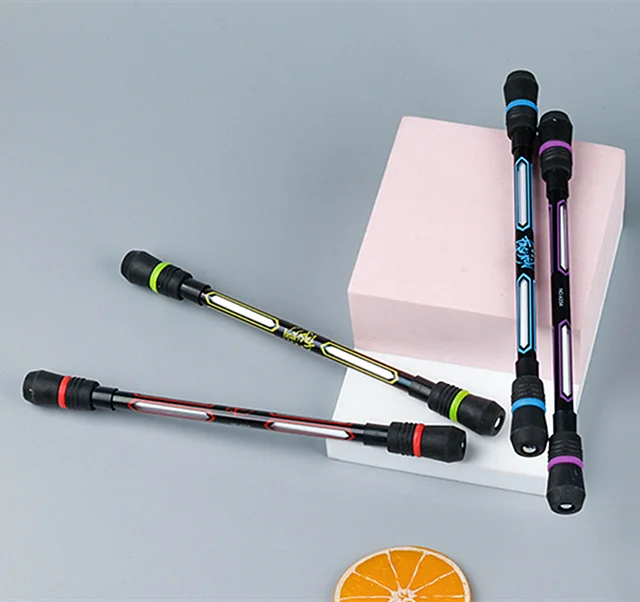 1pc Creative Spinner Toy Adult Kids Antistress Spinning Pen Plastic Spiner Pen Stress Reliever Anti-slip Hand Spinner Stress Toy 5