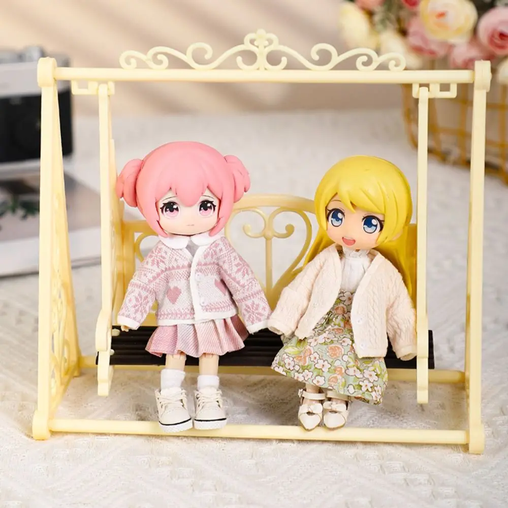Obitsu 11 Doll Clothes Knitted Tops Snowflake Love Cardigan Cute Vest For OB11 Dolls Accessories Soft Coat For 1/12Bjd Dolls