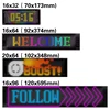 Truck windshield control flexible led eye animation display smart scrolling message eye Soft LED Sign Board for trucks light 6