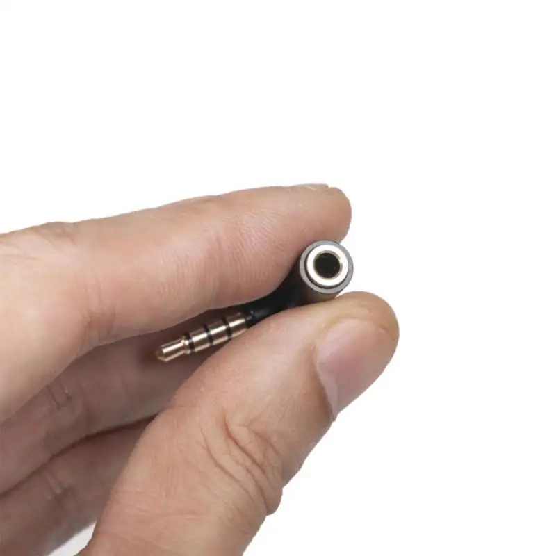 محول صوتي على شكل حرف L ، محول ذكر إلى أنثى ، 90 د...