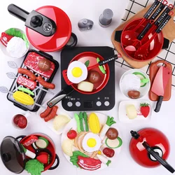 Ustensiles de cuisine pour enfants, 12 modèles pour jouer à la cuisine, Simulation d'aliments, Barbecue, jeu de rôle, cadeaux éducatifs 