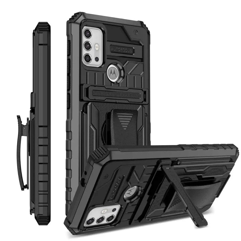 

Чехол для телефона Motorola E32 G22 G50 E7 Power E40 E20 G Pure G20 G30 G stylus 5G G Power Stand противоударный бронированный жесткий чехол из поликарбоната + ТПУ