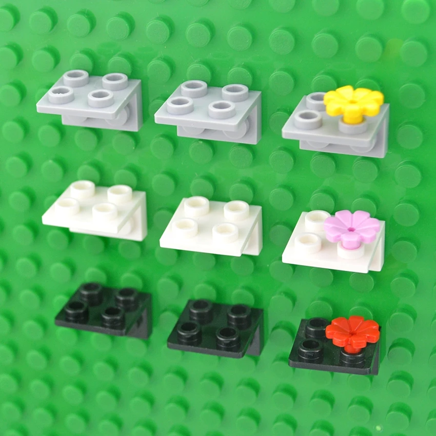 Construction Blocks Racing Car Building Blocks Building Blocks Car Building Blocks Anime Block Toys Figures Stand Base Plate 99207 Bracket 1x2 2x2 Inverted Building Blocks DIY Figure Standing Display Bracket Assemble Brick Toys