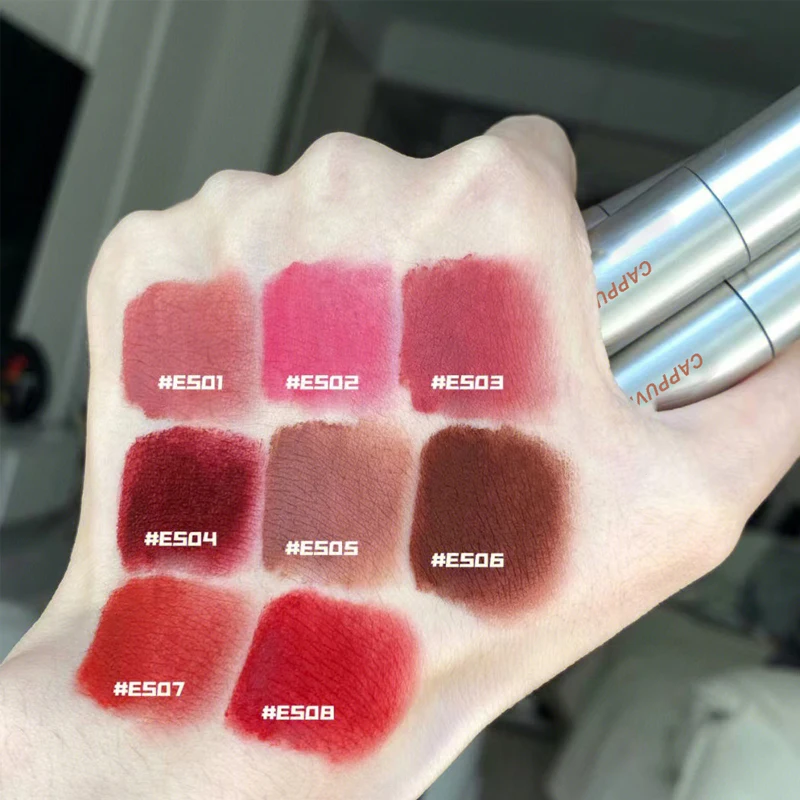 Velvet Matte Mist Waterproof Liquid Lip Gloss - Non-Stick, Smudge-Proof, Long-Lasting