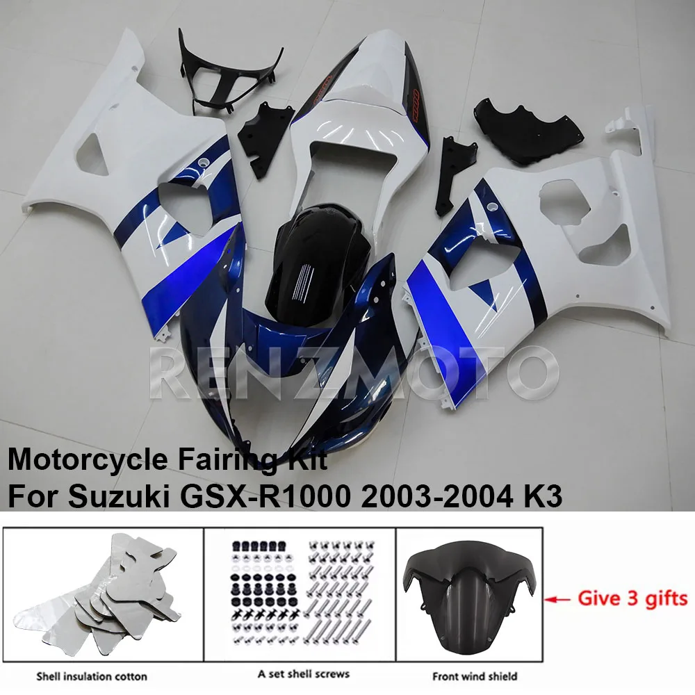 

Обтекатель R/Z S3GA13 GSXR1000 для SUZUKI GSXR 1000 K3 K4 2003-2004, комплект кузова мотоцикла, декоративный пластиковый защитный корпус