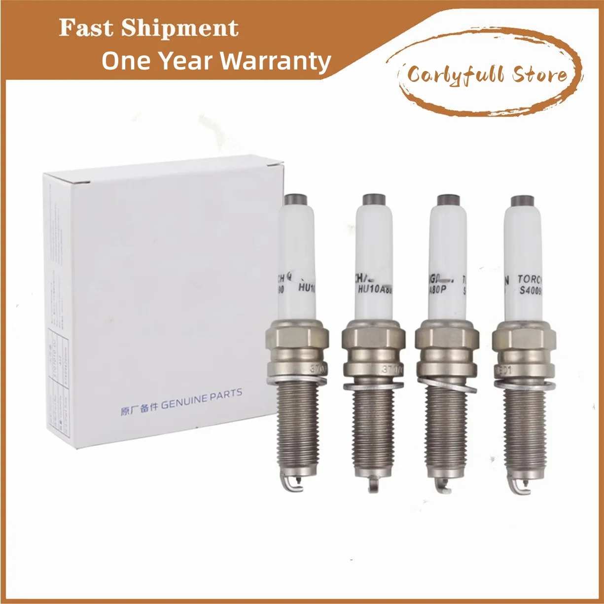 4 Pz/Set Candela Originale Muslimper Changan Uni-T 1.5T Cs35 Plus /2018 Eado /Eado Plus 1.4T Cs55Plus 1.5T