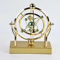 Celestial Orbit Pendulum Perpetual Motion Machine, Kinetic Art Desk Decor 1
