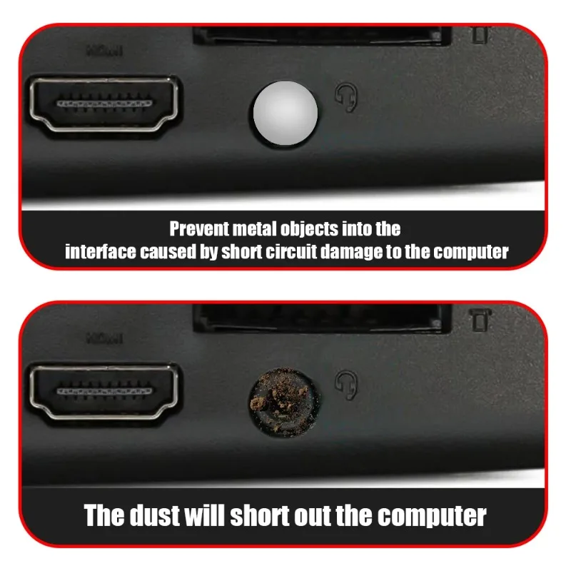 THQAE 15 Pezzi Kit di Pulizia per Cellulari, Adesivo Antipolvere a Rete per iPhone 17 PRO, Tappi Antipolvere, Cotone Fioc e Spazzolini, Adatto per Altoparlante e Porta di Ricarica