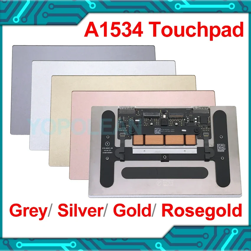 Original A1534 Touchpad Grey Silver Rose Gold For MacBook Retina