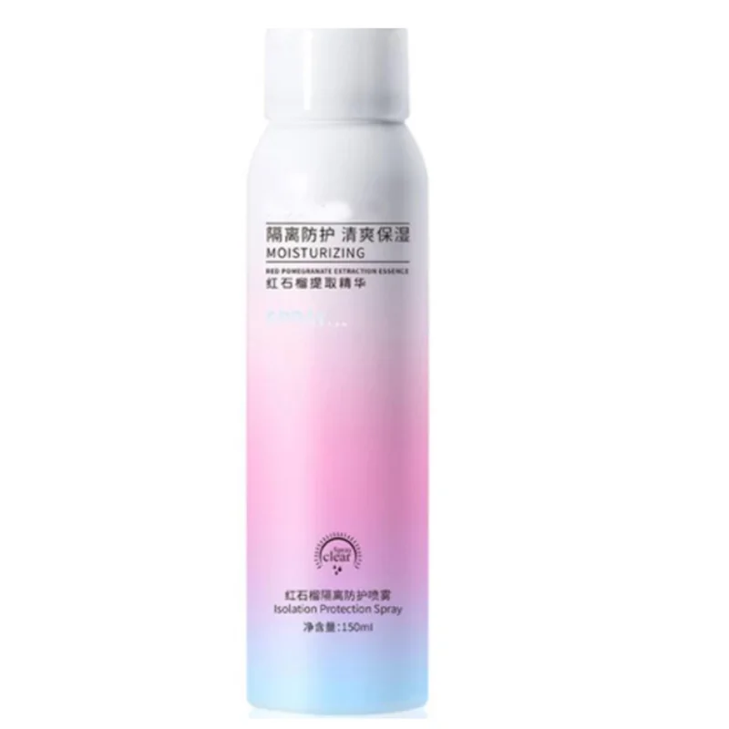 Pomegranate Sunscreen Spray 150ml Brightening Sunblock Breathable Against Radiation Water Resistant for Women