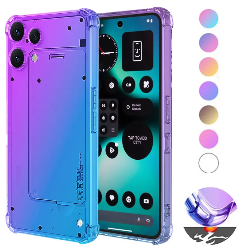 Gradient Airbag TPU Shockproof Case - Protective Cover