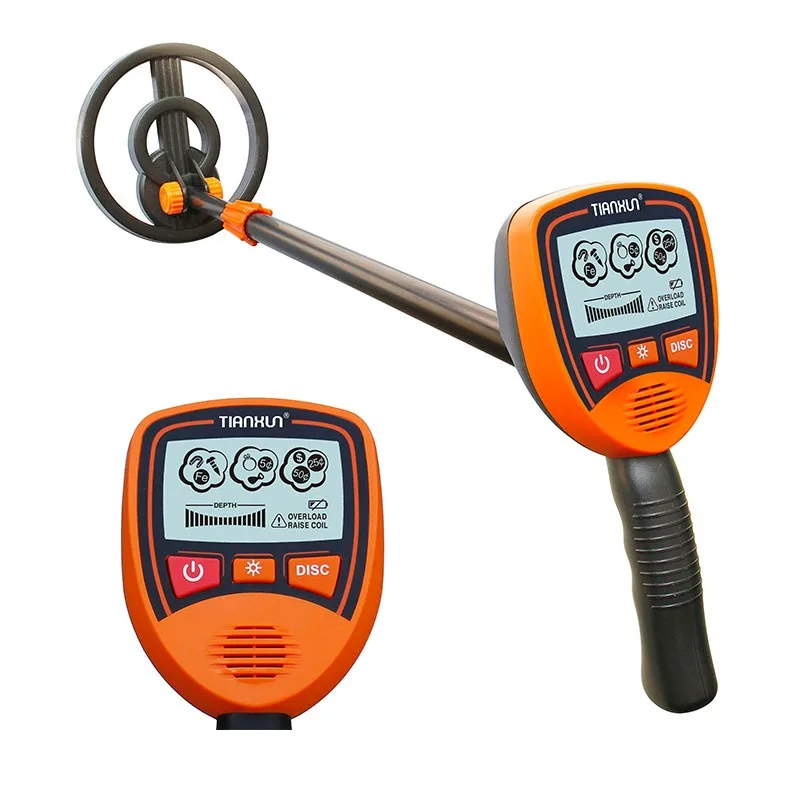 Kids Metal Detector Gift Treasure Gold Detector Handheld Easy Operation  Outdoor Entertainment Toys Digging Tool 6