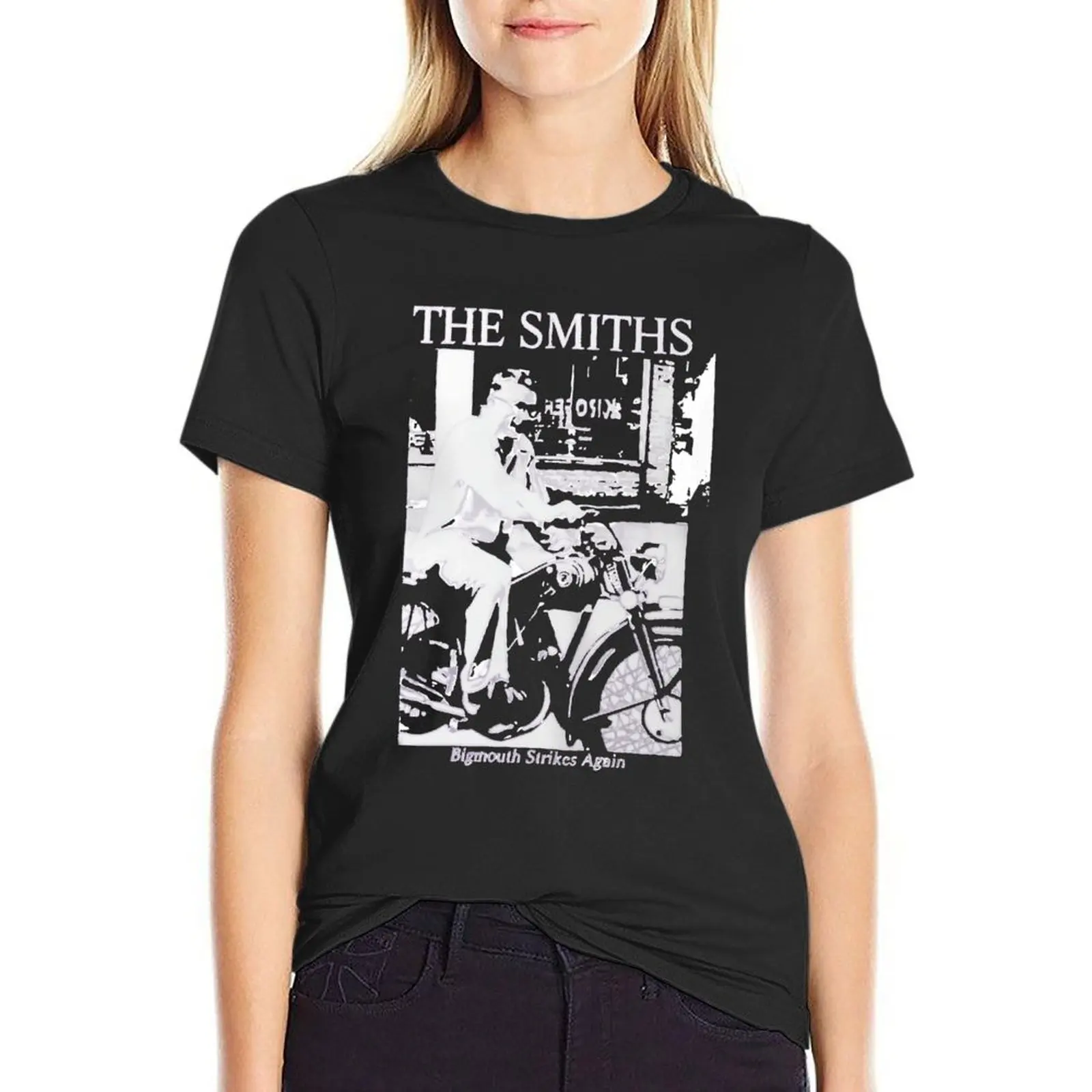 

Funny Vintage The Smiths 80s Gift For Men Women and Kids T-shirt Female clothing hippie clothes t-shirts for Women cotton