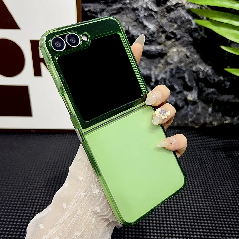 Colorful Transparent Soft Silicone Shockproof Phone Case