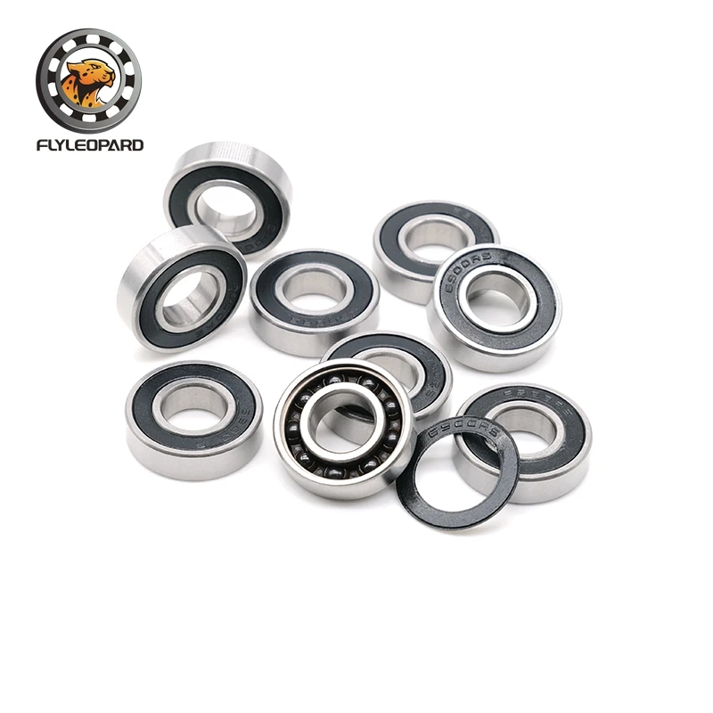 6900RS Hybrid Ceramic Bearing 10*22*6 mm ABEC-7 1PC Bicycle Bottom Brackets & Spares 6900 RS 2RS Si3N4 Ball Bearings 6900-2RS