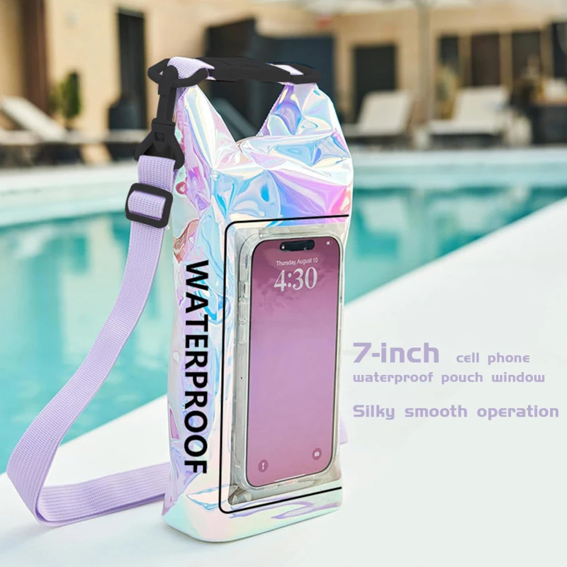 Dry Bag 2L 5L Touch Screen Waterproof Bags Beach Phone Pouch For Trekking Drifting Rafting Surfing Kayaking Outdoor Sports Bags