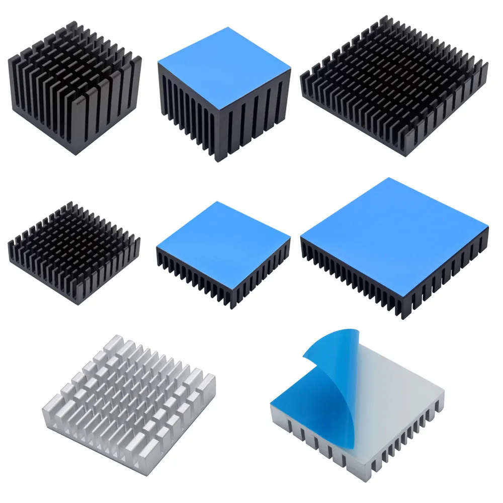 Aluminum Heatsink Radiator Cooler Electronic Chip Cooling Thermal Conductive Tape