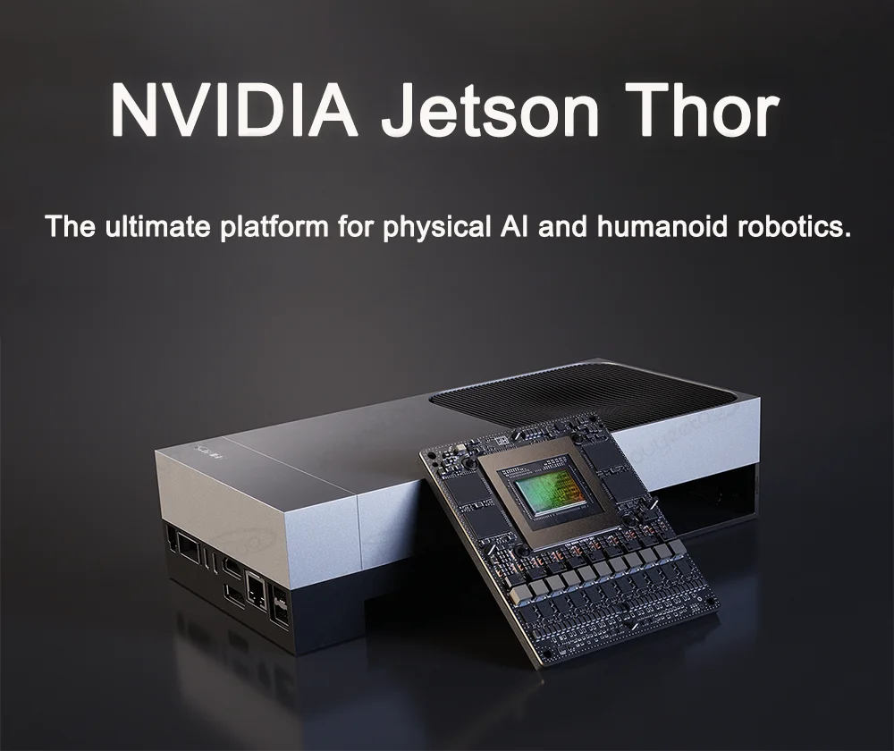 NVIDIA Jetson AGX Thor Developer Kit 2070 TFLOPS AI Performance 128GB LPDDR5X A