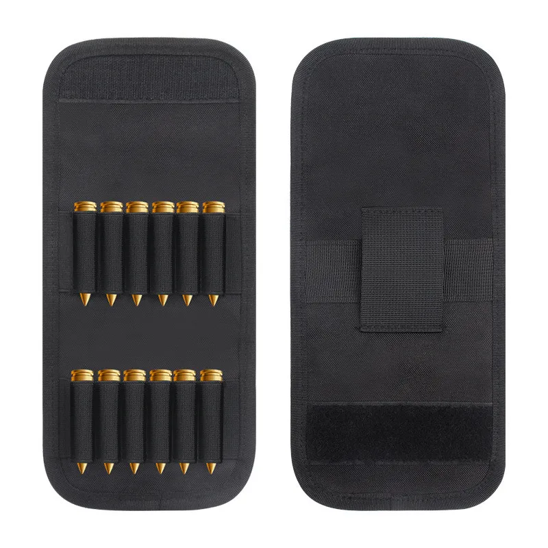 

Tactical 12 Round Foldable Ammo Pouch Ammo Carrier Bag Molle Shotgun Bullet Shell Holder Rifle Cartridge Hunting Accessories