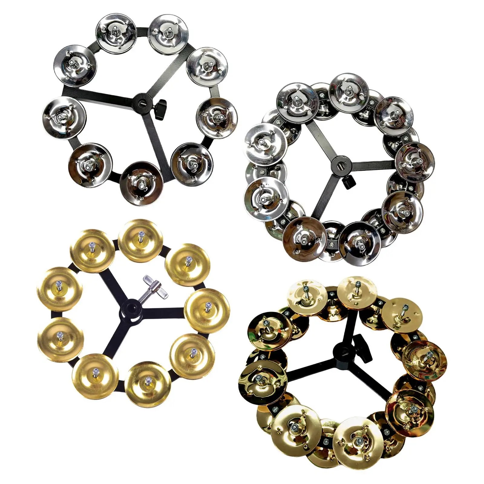 Tambourine Bells Mountable with Row