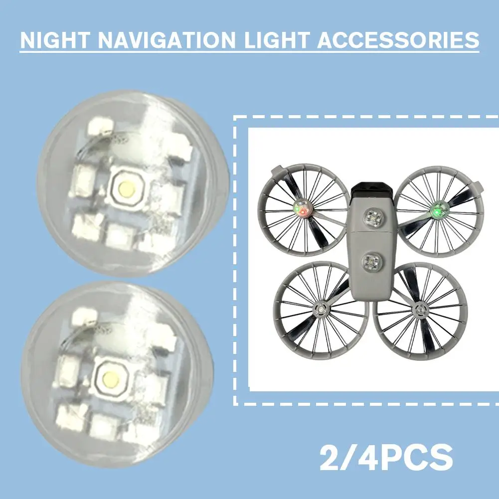 Lampe LED Drone DJI FLIP - Éclairage Sécurité 2/4 PCS