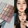 HERORANGE 16 Color Eye Shadow Plate Waterproof Pearlescent Matte Silkworm Brightening Glitter Earth Makeup 3