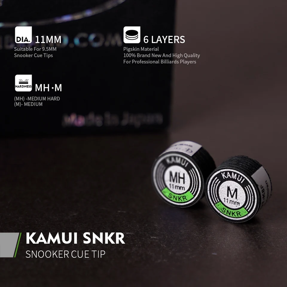 Buy In Bulk Kamui Black Cue Tips Durable & Long-Lasting