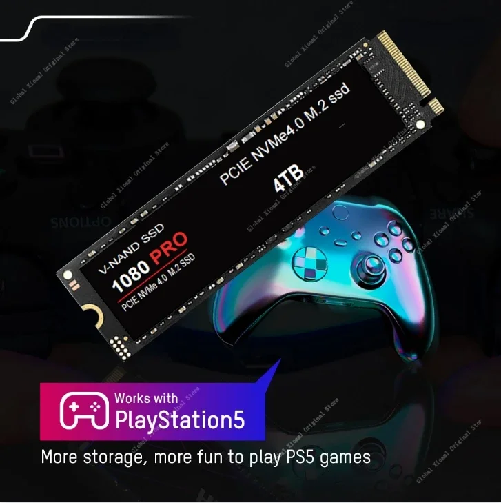 Ʈ ũž  ָ Ʈ ϵ ̺, PS5 4TB SSD 990 PRO PCIe 5.0 NVMe 4.0 M.2 2280, 1TB 2TB 1080  SSD, MLC PC PS5