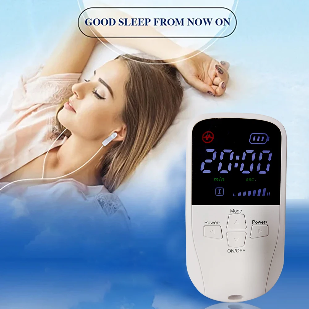 

Sleep Aid Device CES Stimulation Therapy Hand-held Anxiety Depression Fast Sleep Instrument Sleeper Therapy Insomnia