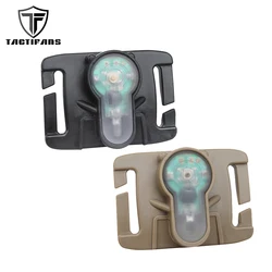 Tactical Strobe Signal And Safety LED Light 25mm Molle Webbing Outdoor Survival Rescue Strobe Light Hiking Airsoft Hunting Gears
