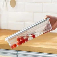 Boîte de rangement pour aliments frais, 2/4 pièces, conteneur de conservation des aliments frais, réfrigérateur froid scellé, boîte de rangement de fruits frais de cuisine avec couvercle, pots 3