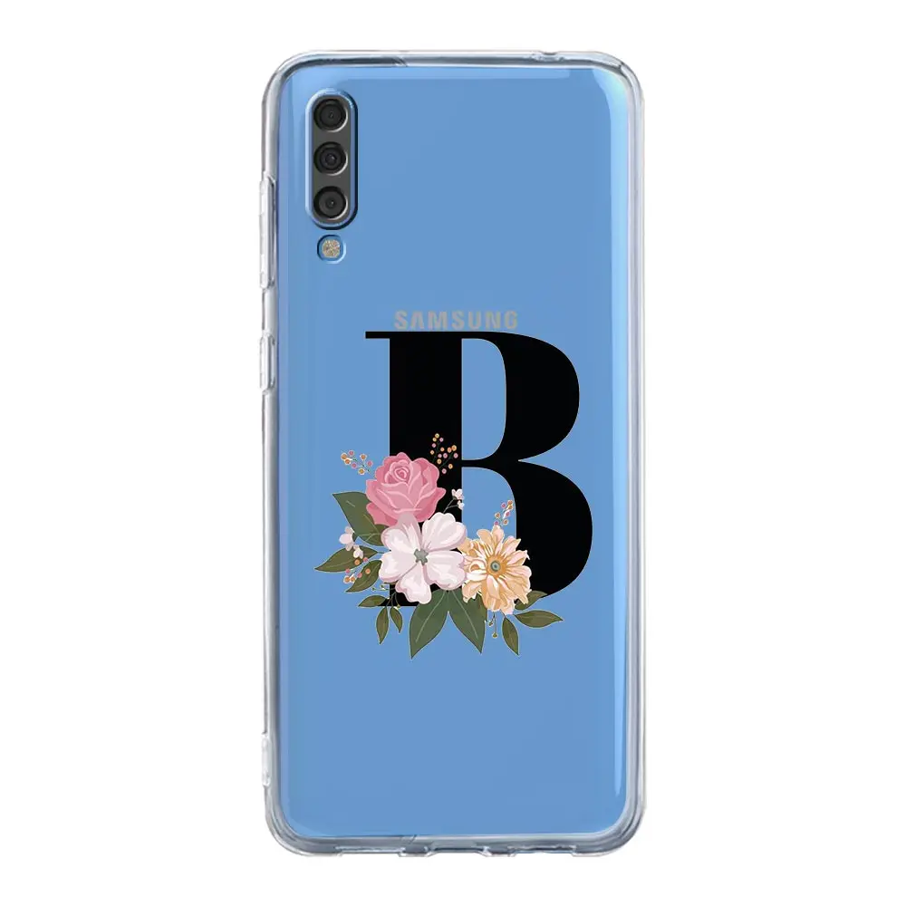 Floral Initials Phone Case Cover