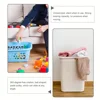 8 Pcs Self Adhesive Casters Stainless Steel Trashcan Wheels Accessories Small Appliance Paste Universal Abs Furniture Mini 5