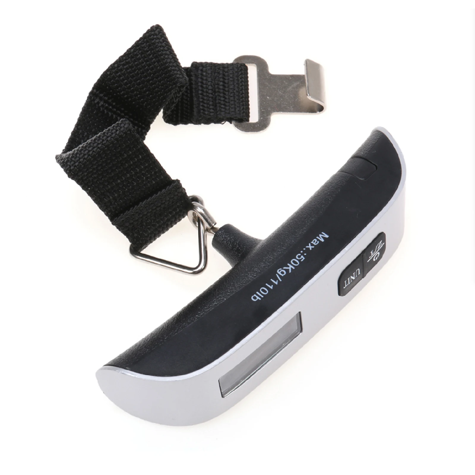 Portable Digital Luggage Scale with Backlit Display and Hook Strap