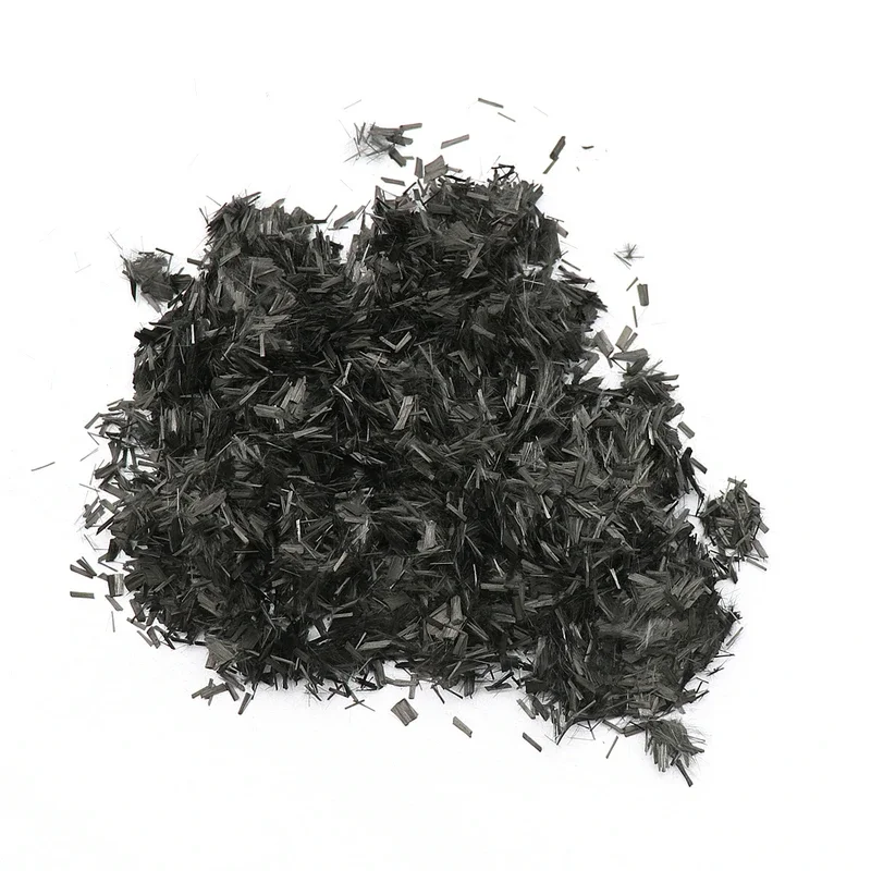 100G Carbon Fiber Forging Chopped 3-12MM Carbon Fiber Bundle Forging Marble Texture Automotive Interior Processing