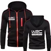 2024 World Rally Championship WRC Printed Men's Sportswear Fashion Zipper Hoodie Solid Men Sportswear Casual Warm Sportswear 1