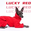 Italian Greyhound Hoodie Dog Clothes Super Warm Whippet Winter Jacket Four Legged Thick Dog Coat Fleece Warm Greyhound Clothes 4