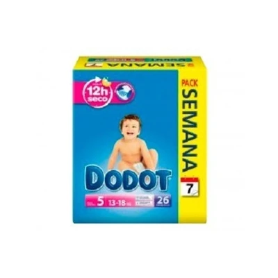 DODOT BEBE SECO T-6 13-18 KG 44 UDS