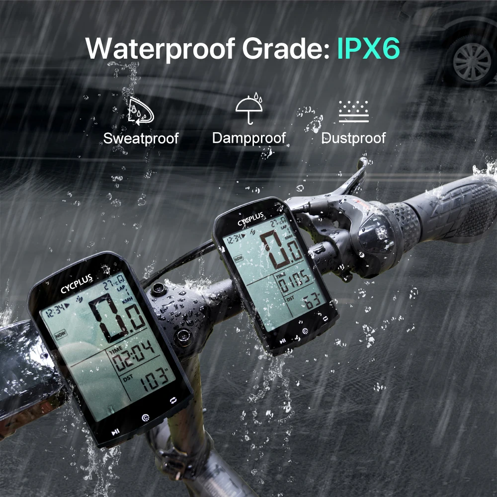 CYCPLUS M1 GPS  ǻ ӵ Ciclocomputador  Ÿ  ׼ BLE 4.0 ANT + Ŭ ǻ