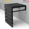 Teak Wood Folding Wall Mounted Shower Seat Handmade Stool 440lbs Capacity Bathroom Seniors Disabled Pregnant Foldable Water 1