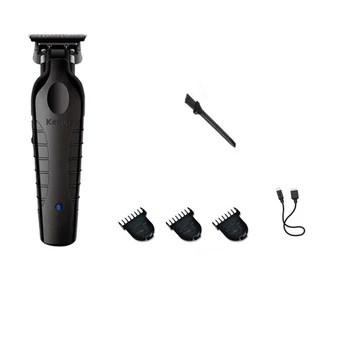 Professional Barber Hair Clippers and Trimmer Kit 0mm Cordless Fading Hair Cutting Machine Combo Electric