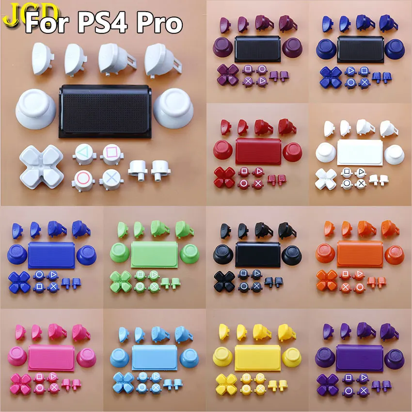PS4 Pro Slim JDS-040 JDM-040 컨트롤러 풀 세트 버튼 조이스틱 ..