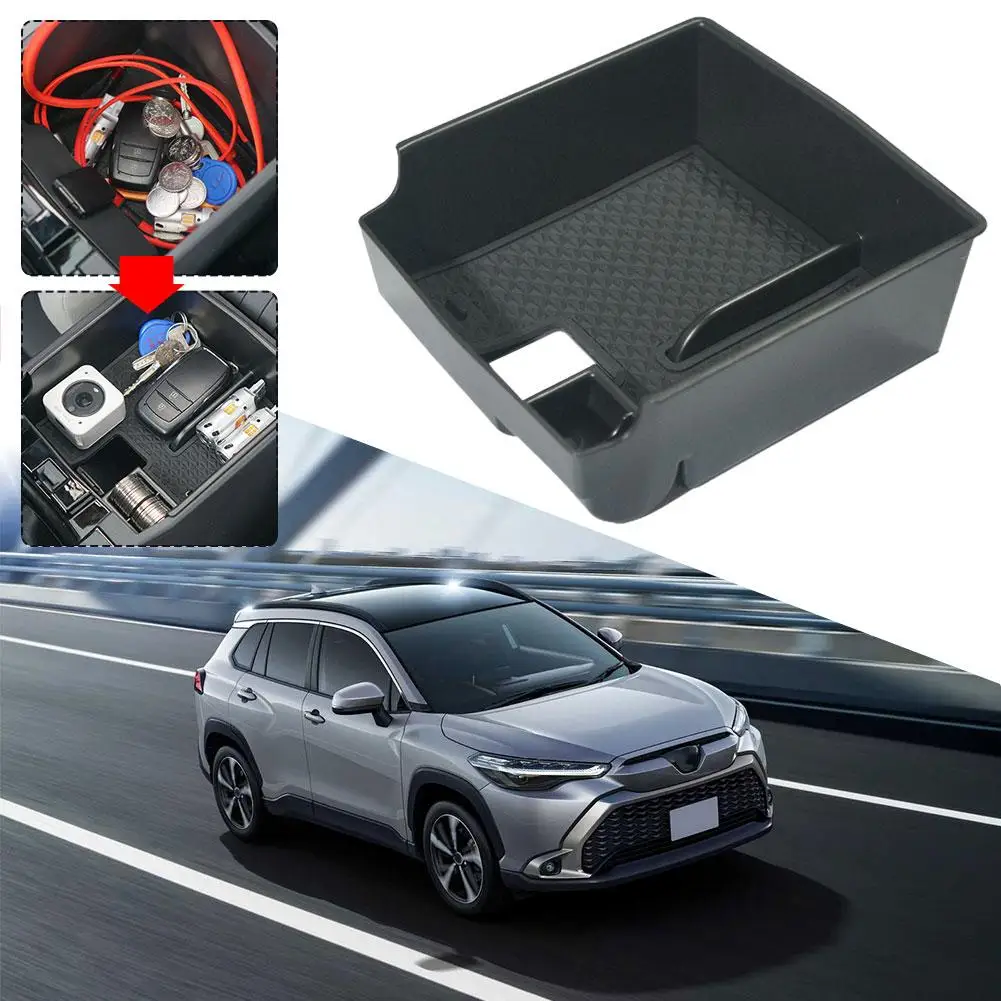 LFOTPP Middenconsole Opbergdoos Voor Toyota Corolla Cross SUV 2022-2023 - Organizer Met 2 Lagen