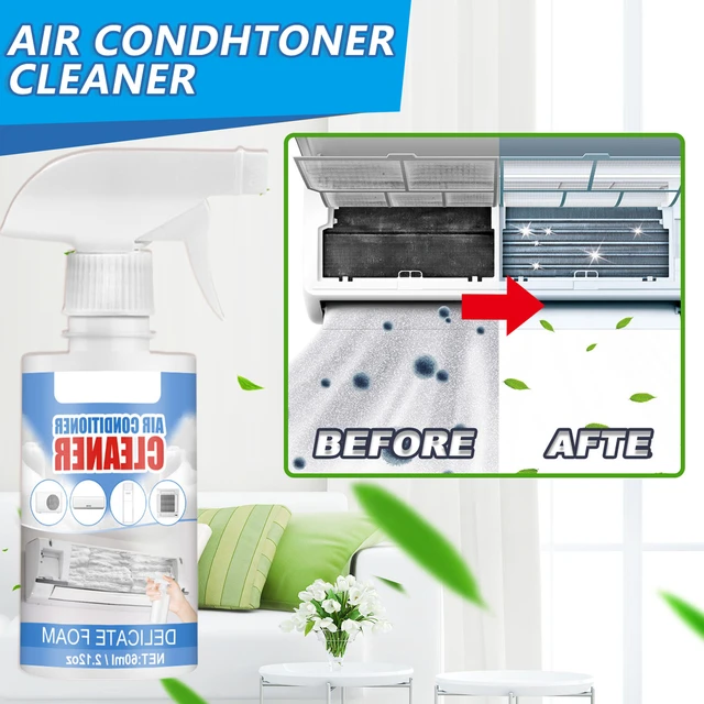 Air Conditioner Foaming Coil Cleaner Condenser Evaporator Sprayer