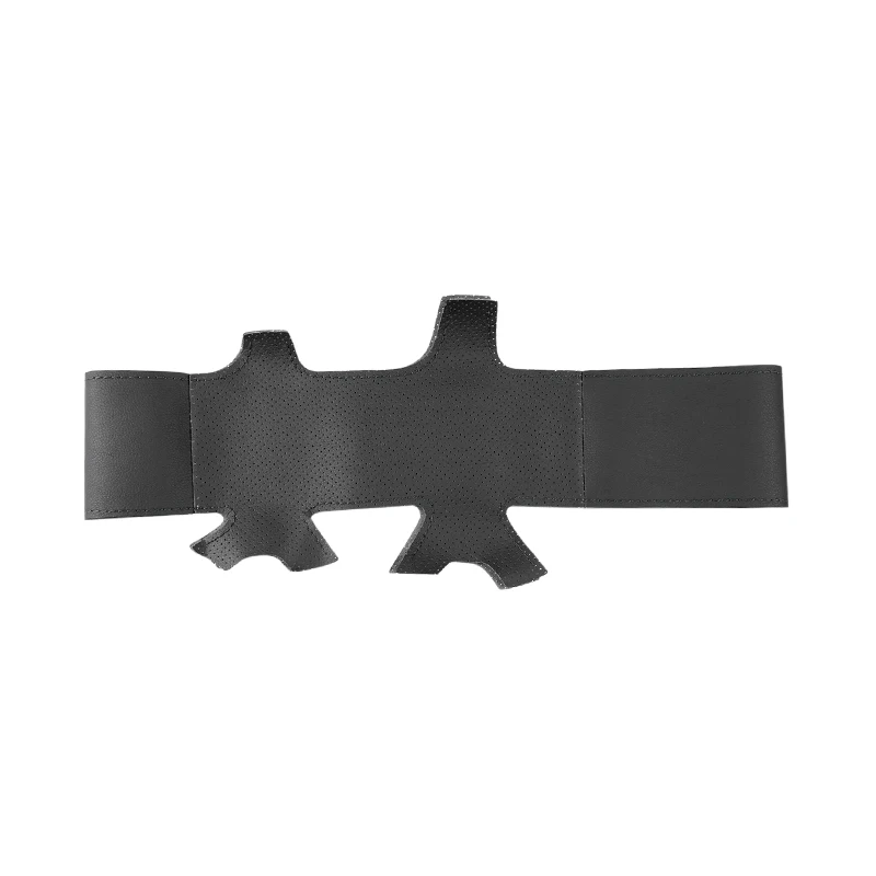 DIY Hand Sewing Car Steering Wheel Soft Perforated Leather Cover Trim Black For VW Golf 4 MK4 1998-2004 Passat B5 1996-2005 Steering Wheel Cover