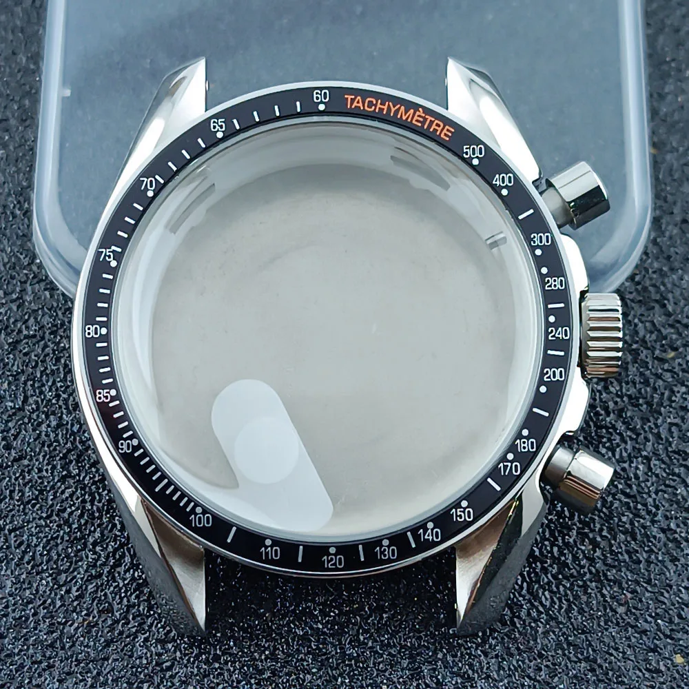 Men's Metal Watch Case - 39.7mm, 20mm Strap Compatible, Watch Accessories & Parts with Box